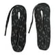 thumbnail image 3 of Cordones de poliéster para patines de hockey, elegantes patines artísticos, botas, suministros planos, cordones para zapatos Negro M, 3 of 9