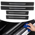 thumbnail image 2 of Carbon Fiber Style Door Sill Strip Protects Against Daily Wear and Tear, 2 of 4
