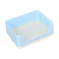 thumbnail image 1 of Caja de arena Strade Fareast Limited bandeja para orinar antisalpicaduras inodoro para mascotas fácil azul, 1 of 8