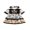 White, variant on RUINIXCW Baby Girl Halloween Dress Pumpkin Skull Print Short Sleeves Dress Headband