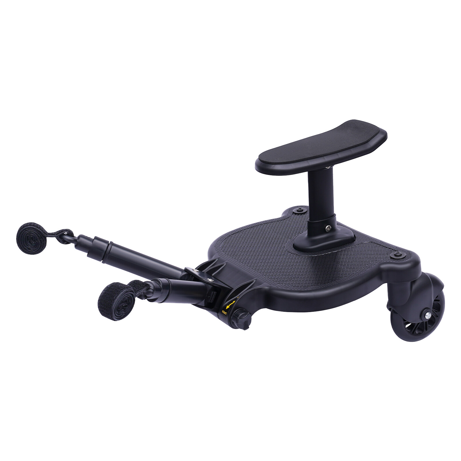 Universal 2 in 1 Stroller Ride Board w/ Detachable Seat, Stroller Glider board