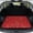 Red Candy Cane Christmas, variant on Bulopur Spider Web Car Trunk Mat 29" x 39", Gothic Halloween Print, All Weather Trunk Protection Cargo Liner, Non-Slip Waterproof Washable Rear Trunk Liner for Sedan SUV Truck