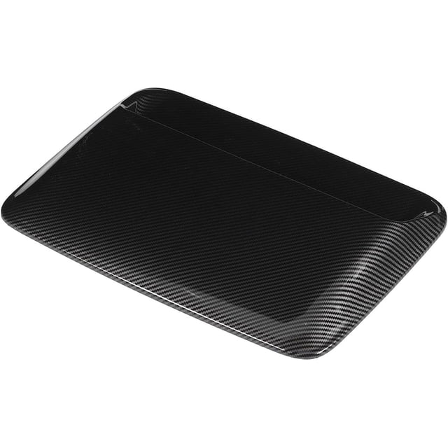 HUGFEGWE Hood Air Intake Grille, Universal Hood Scoop Cover for Automobile Modification Replacement Refurbishment(Carbon fiber) CJB91-46365