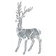 thumbnail image 2 of Decoración Navideña de Acrílico Transparente onlyliua con Diseño de Ciervo y Nieve de Cristal de Hielo, 2 of 7
