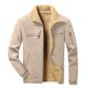 thumbnail image 3 of Puntoco Chaqueta De Abrigo Ajustada Con Capucha Y Cordón Cosido Para Hombre, 3 of 5
