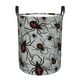 thumbnail image 1 of Fotbe Spiders Cesto de Ropa con Asas, Cesto Impermeable de Gran Capacidad, Bolsa de Lavado para Dormitorio, Cesto de Ropa con Ruedas y Asas-Medium, 1 of 6