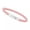 7 - Bayonet Snap Silver, variant on Unisex Men's Genuine Leather Stainless Steel Magnetic Clasp Bracelet Pink-9 - Bayonet Snap Silver