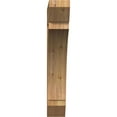 thumbnail image 2 of Ekena Millwork 6"W x 32"D x 36"H Thorton Slat Rough Sawn Bracket, Western Red Cedar, 2 of 4