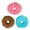A, variant on mdesiwst Plush Donut Dog Toy Squeaky Interactive Dog Chew Toy Stuffed Doughnut Soft Puppy Teething Toy for Cats And Dogs Indoor Play Chewing Instinct