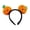 C, variant on SmartBy Halloween Plush Pumpkin Headband, Fuzzy Orange Ghost Face Pumpkin Hair Accessories for Women Halloween Costume Cosplay Accessories