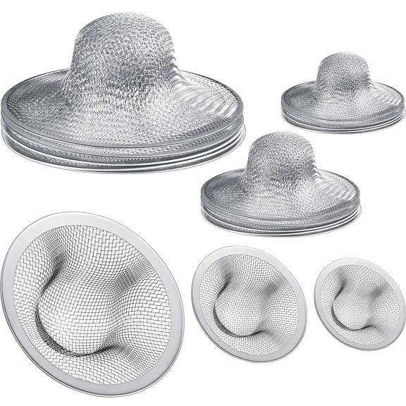 Kitchen Sink Strainer With 4.5/2.75/2.25 Inch ,Stainless Steel Mesh Drain Filter