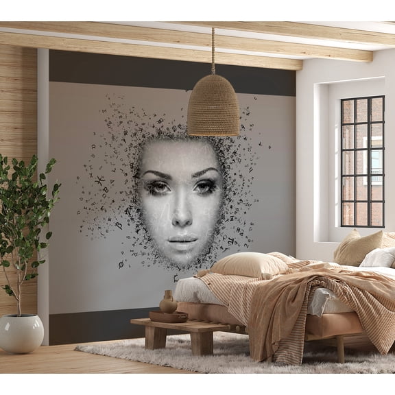Tiptophomedecor Abstract Wallpaper Wall Mural - Inflow Of Thoughts