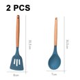 thumbnail image 2 of Juego de utensilios de cocina de 2 piezas, utensilios de cocina de silicona para utensilios de cocina antiadherentes, herramientas de cocina, 2 of 5