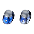 thumbnail image 1 of Afeitadora Electrica Regalo de afeitadora eléctrica portátil recargable USB para padre esposo azul, 1 of 6