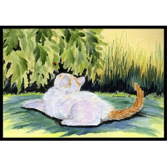18 x 27 in. Cat Indoor & Outdoor Doormat