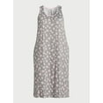 thumbnail image 6 of Joyspun Women's Sleeveless Knit Midi Chemise, Sizes S to 4X, 6 of 6