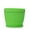 Green, variant on Yesbay Ceramic-like Flower Succulent Plant Pot Planting Holder Flowerpot with Tray 2.9"x2.5"