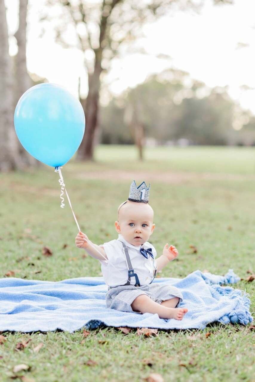 Laurenza's Baby Boys 4 Pcs Infant Outfit Grey Navy Bodysuit and Suspenders Set Baptism Christening Wedding Outfit Ring Bearer Boys Easter Clothes Outfit 6-12M