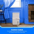 thumbnail image 2 of Midea Midea Cube 50 Pint 4500 Sq Ft Dehumidifier in White - Bucket Full Indicator, 2 of 23