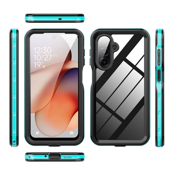 Allytech Waterproof Case for Galaxy A17 5G, Galaxy A17 5G Waterproof Case with Build in Screen Protector, IP68 Waterproof Heavy Duty Shockproof Snow Dust Proof Phone Case for Samsung Galaxy A17 5G