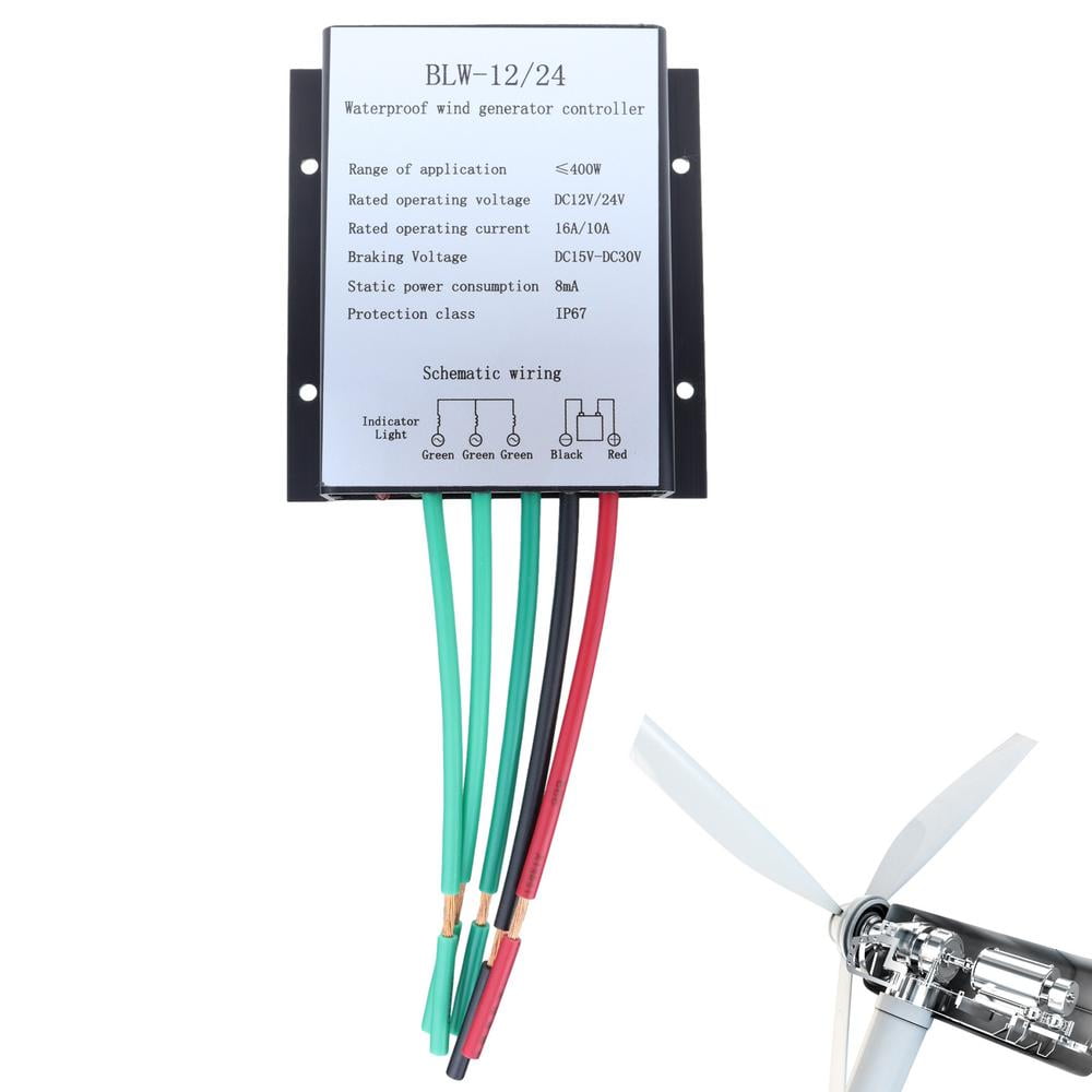 12V 24V 600W Wind Charge Controller IP67 Waterproof FT2000, 60 OFF