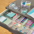 thumbnail image 4 of Organizador de cajones StorI SimpleSort, 18 piezas, apilable, transparente, 4 of 7
