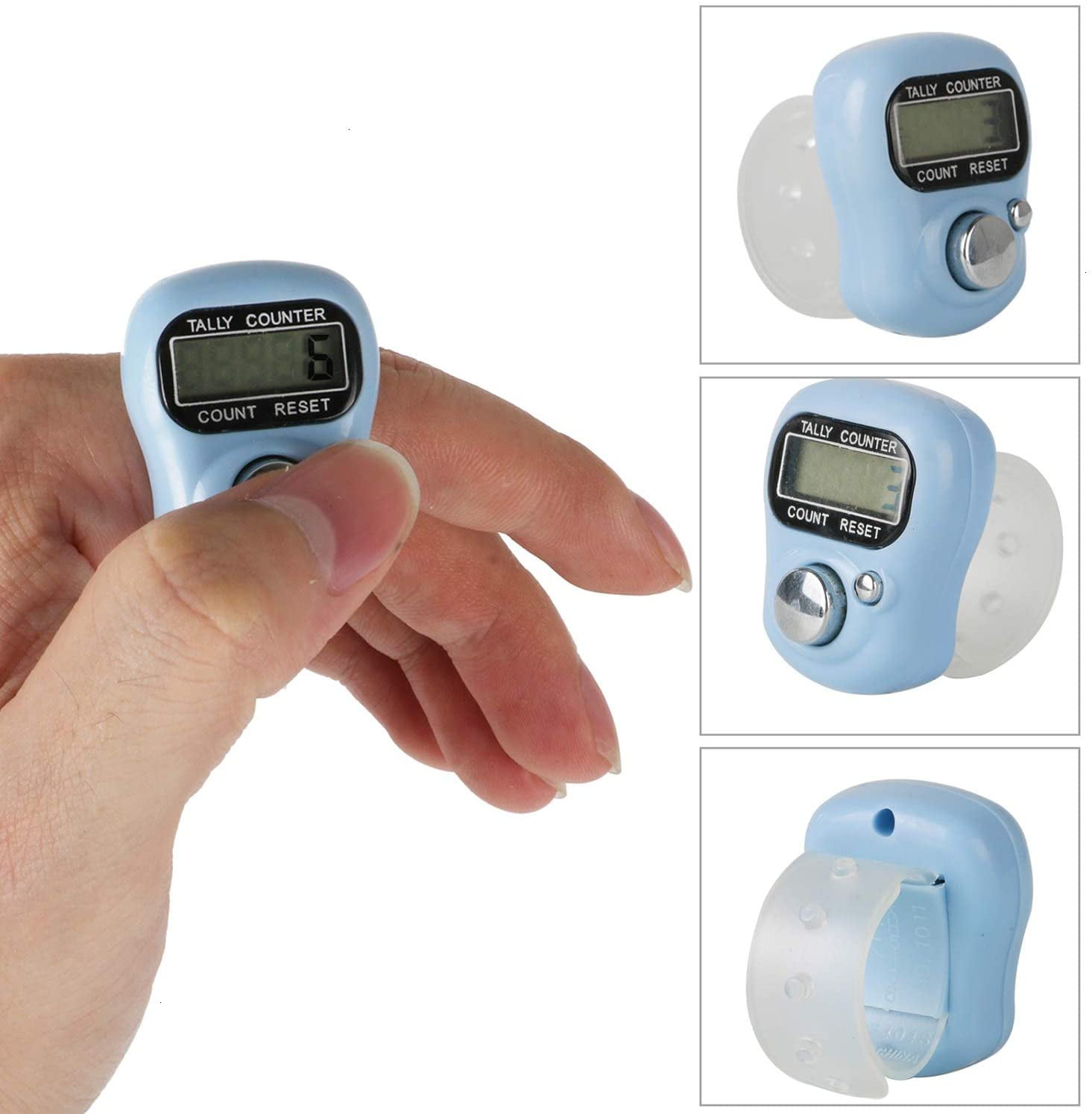 Buy Walberrie Mini Hand Tally Counter/Finger Ring/Digital Counting