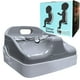 thumbnail image 1 of Upseat Boost Asiento elevador ergonómico para mesa de comedor, desarrollado con fisioterapeutas para fomentar la postura, arnés de 3 puntos, fácil de limpiar y ligero gris, 1 of 5