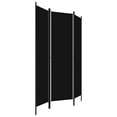 thumbnail image 5 of vidaXL 3-Panel Room Divider Black 59.1"x70.9", 5 of 92