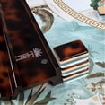 thumbnail image 2 of American 4-layer leopard print white lotus mahjong set, 160 tiles, handmade mahjong tiles, casual mahjong tiles, acrylic mahjong tiles., 2 of 4
