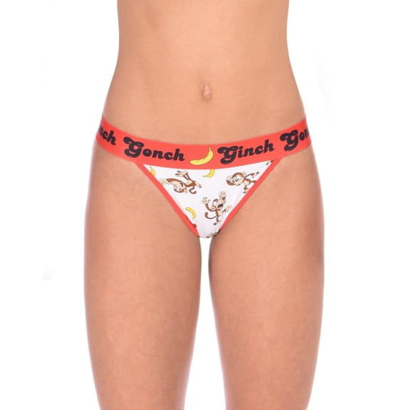 Ginch Gonch Women's Gone Bananas Thong Large