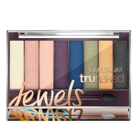 COVERGIRL TruNaked Eyeshadow Palette, 825 Jewels (Best Matte Eyeshadow Brand)