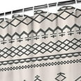 thumbnail image 3 of Waterproof Vintage Tribal Western Modern Geometry Shower Curtain 72x72 Inch Boho Style Polyester Unique Shower Curtain for Bathroom Hotel Home Decor with 12 Plastic Hooks, 3 of 5