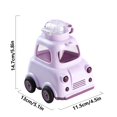 thumbnail image 3 of 1Pc Car-Shaped Water Bottle Car Water Bottle For Office,Plastic (C), 3 of 8