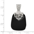 thumbnail image 2 of 925 Sterling Silver Black Onyx Pendant, 2 of 2