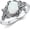 B:Wave, variant on Vintage White Fire Opal Filigree/Leaf/Boho Ring Real 925 Sterling Silver Retro Created Opal Ring Jewelry Gift for Women Size 4-12