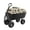 Black, variant on 7 Cubic Ft Garden Cart 1200lb Capacity, Heavy Duty Yard Dump Wagon with 180° Swivel Handle, No-Flat All-Terrain Wheels, Easy Quick-Release Dumping, for Landscaping, Lawn & Farm Use