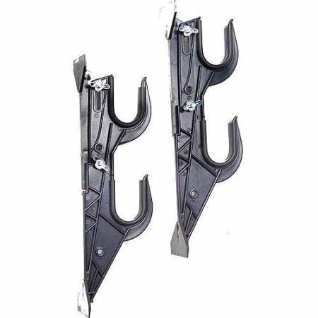 Allen Company Truck Gun Rack for Rear Window - Holds Two Shotguns, Rifles, Bows, or Tools, Black