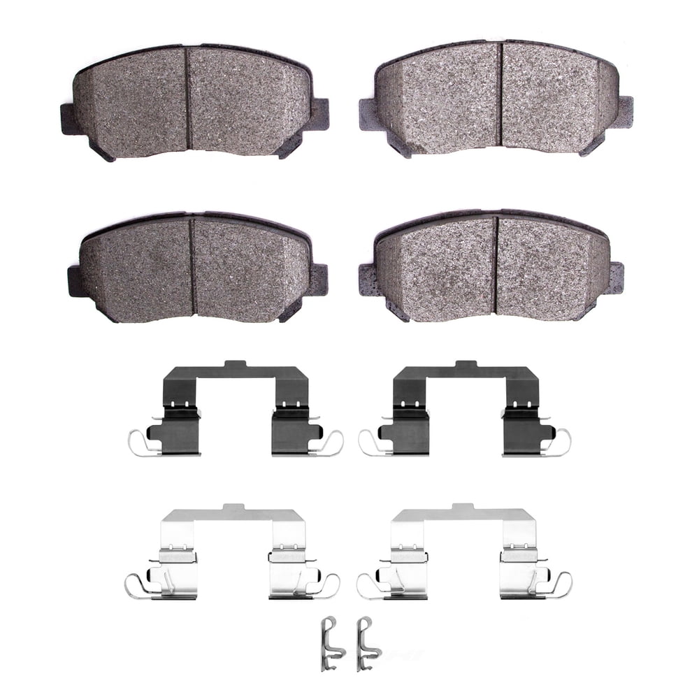 Dynamic Friction Company 1551-1640-01 DFC 5000 Advanced Brake Pads - Ceramic and Hardware Kit - OE
