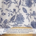 thumbnail image 5 of DriftAway Linen Floral Paisley Navy Blackout Curtains for Living Room Bedroom 72 Inch Length 2 Panels Lined Grommet Window Drapes Thermal Farmhouse Country Jacobean Curtains, 5 of 8
