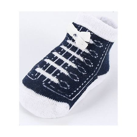 

Toddler Baby Boy Girl 0-12months Cotton Non-slip Shoes Like Socks Anti-slip Cotton Indoor Socks