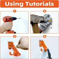 thumbnail image 2 of Portable Chainsaw Wall Mounted Hanger Easy Installation Sturdy Steel Materials Storage Hook for Garage or Workshop, 2 of 5