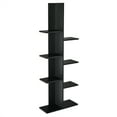 thumbnail image 1 of Costway Bibliothèque à 8 Étagères Étagère Arbre Autoportante Support de Rangement Noir, 1 of 10