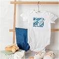 thumbnail image 4 of Retro MTV Vintage Cassettes Logo Romper Boys or Girls Infant Baby Brisco Brands NB, 4 of 6
