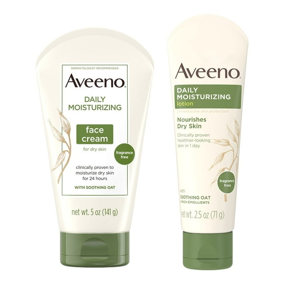 Crema hidratante y loción corporal Aveeno Daily, paquete de 150 ml