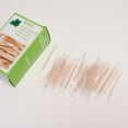 thumbnail image 3 of Mint Wooden Toothpicks Individually Wrapped - Easy to use Dispenser - Great for Parties, Catering, Dinner, Lunch, Restaurants, Offices, Fruit Cocktails, Dessert, Barbecue and Teeth Cleaning (10000), 3 of 3