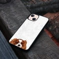 thumbnail image 4 of FINCIBO Soft Rubber Protector Cover Case for Apple iPhone 13 6.1" (NOT FIT iPhone 13 mini 5.4" 2021/iPhone 13 Pro 6.1" 2021/iPhone 13 Pro Max 6.7" 2021), Animal Cavalier King Charles Spaniels Dog, 4 of 5