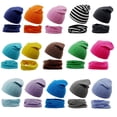 thumbnail image 1 of 2 Pcs Baby Street Dance Hip Hop Hat Scarf Set Solid Color Kids Beanie Cap Warm Boy Girl Spring Autumn Winter Hats Infant ToddlerDark Grey1-3 years old He Qiyong unisex, 1 of 1