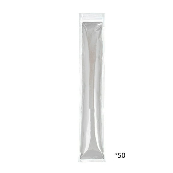 geerera 50pcs Disposable Popsicle Bags Popsicle Bags Disposable Ice Popsicle Bags