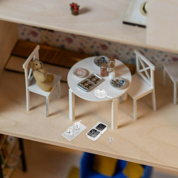 FRCOLOR 1 Set Miniature Kitchen Ornaments Cute Dollhouse Miniatures Sand Table Scene Items Home Decoration Mini House Kitchen Decor Mini House Accessories
